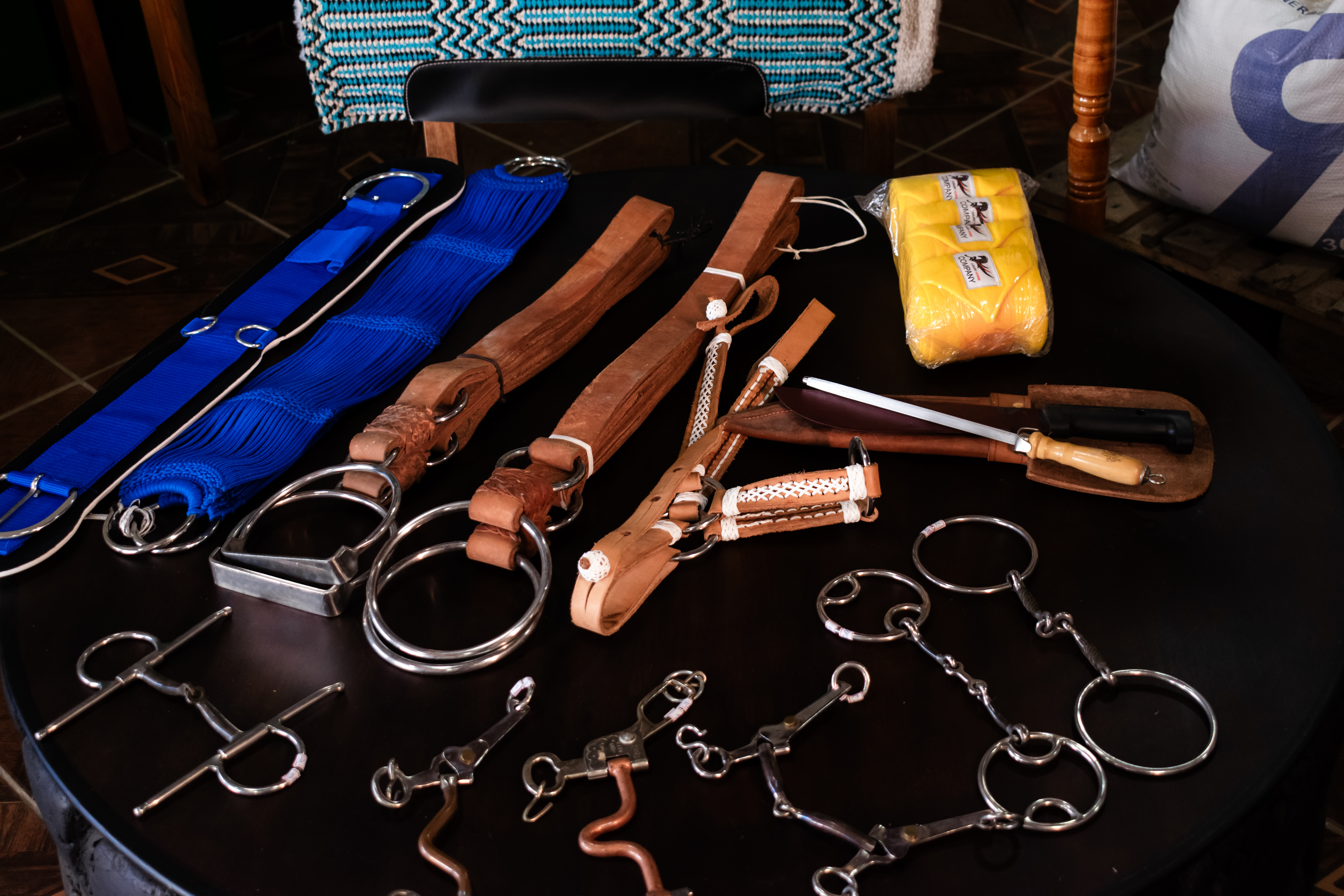 Equipamentos de Selaria e Manejo